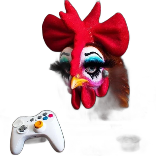 animal, mask, creature, 3d render transparent PNG cut-out