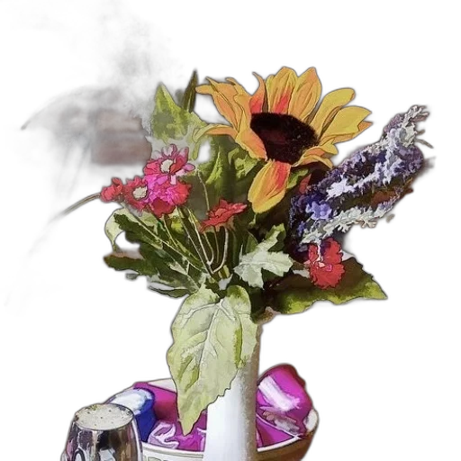 crown, flower, bottle, jewelry transparent PNG cut-out