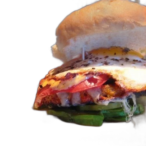 food, delicious-looking, burger, fried transparent PNG cut-out