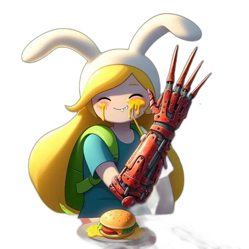 weapon, food, robot, staff transparent PNG cut-out