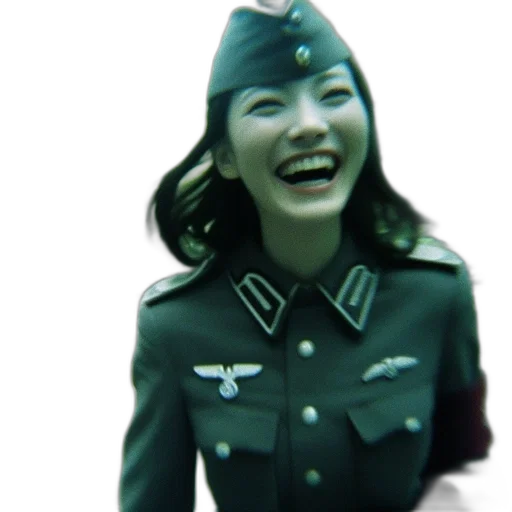 face, jacket, robot, staff transparent PNG cut-out