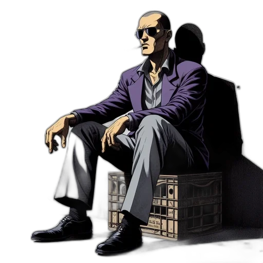 jacket, furniture, comic book art, concept art transparent PNG cut-out