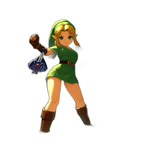 staff, weapon, dress, 3d render transparent PNG cut-out