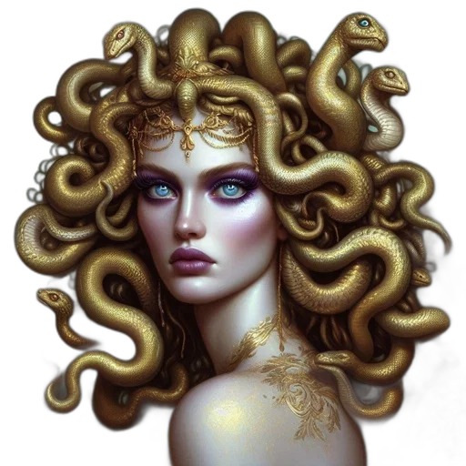 crown, hair, jewelry, fantasy art transparent PNG cut-out
