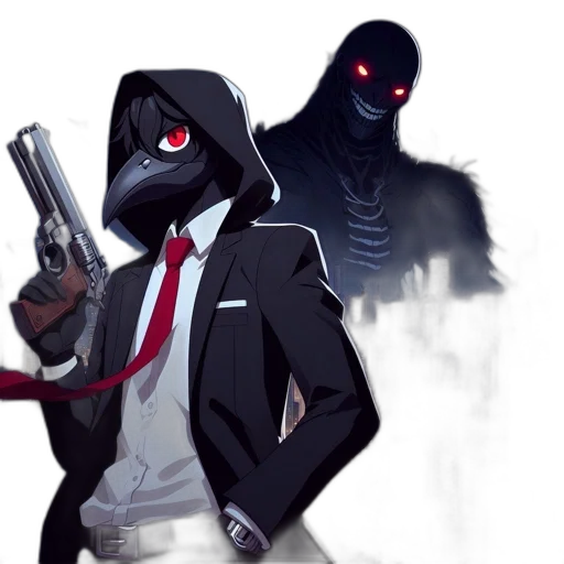 mask, concept art, comic book art, pixel art transparent PNG cut-out