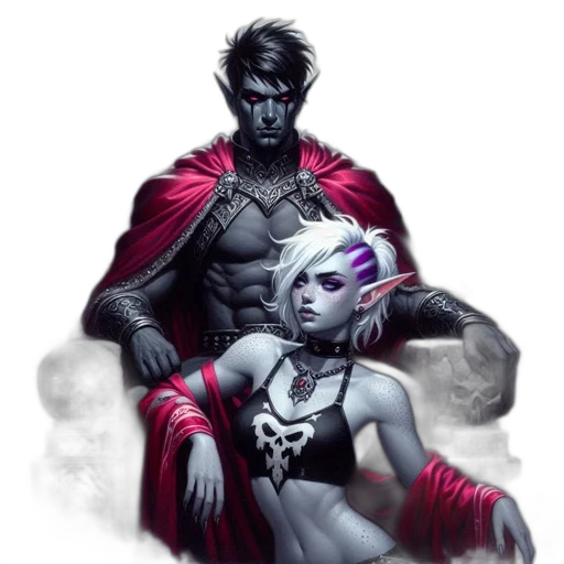 comic book art, fantasy art, concept art, cyberpunk transparent PNG cut-out