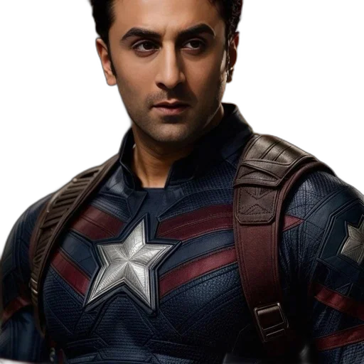 comic book art, photorealistic, cartoon, 3d render transparent PNG cut-out
