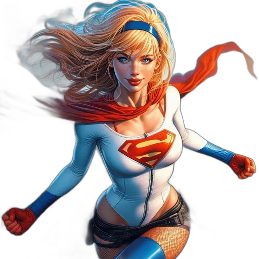 comic book art, concept art, fantasy art, cartoon transparent PNG cut-out