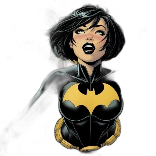 comic book art, concept art, cartoon, fantasy art transparent PNG cut-out