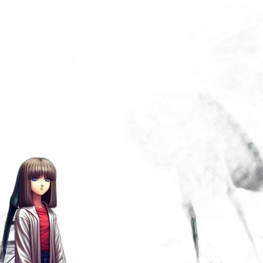 creature, hair, animal, robot transparent PNG cut-out