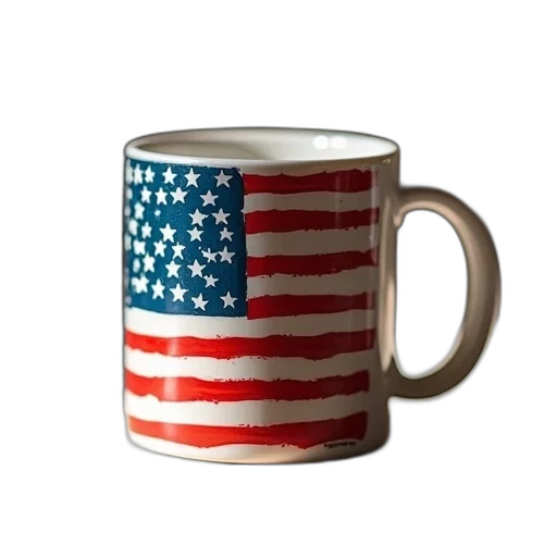weapon, photorealistic, flag, usa transparent PNG cut-out