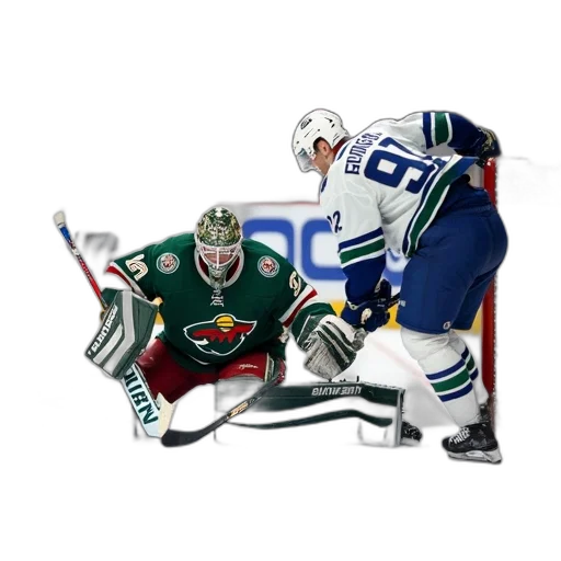 robot, minnesota, wild, goaltender transparent PNG cut-out