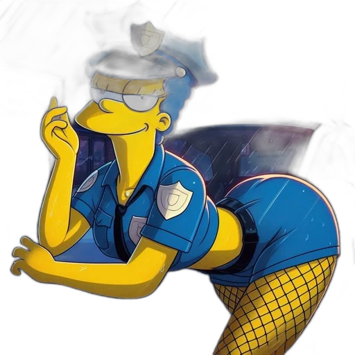 dragon, robot, dress, staff transparent PNG cut-out