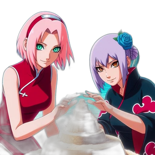 anime, concept art, fantasy art, pixel art transparent PNG cut-out