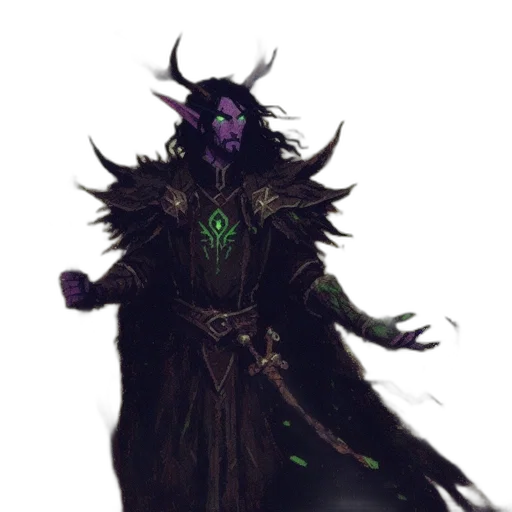 staff, creature, mask, concept art transparent PNG cut-out