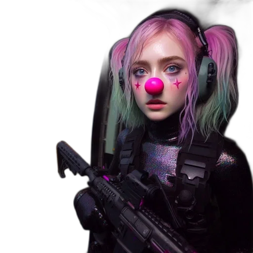 weapon, face, mask, robot transparent PNG cut-out