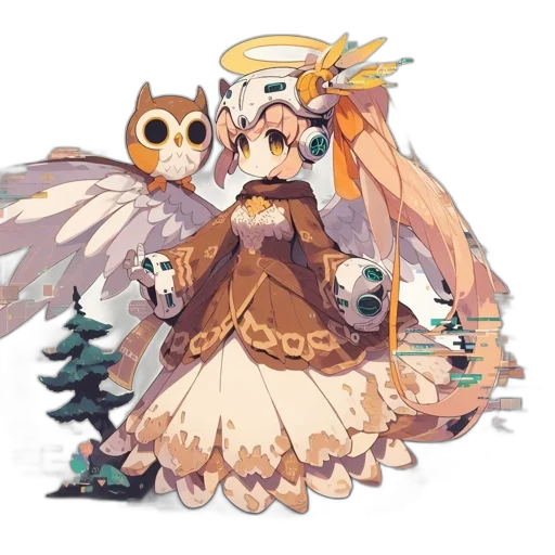 staff, dragon, creature, crown transparent PNG cut-out