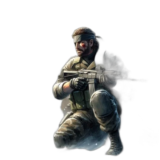 weapon, staff, face, concept art transparent PNG cut-out