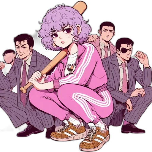 jacket, staff, weapon, dress transparent PNG cut-out