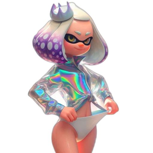 dress, jacket, weapon, hair transparent PNG cut-out