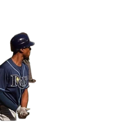 staff, baseball, player, rays transparent PNG cut-out