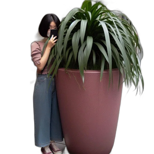creature, staff, flower, tree transparent PNG cut-out