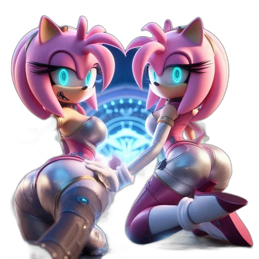 robot, 3d render, concept art, vaporwave transparent PNG cut-out