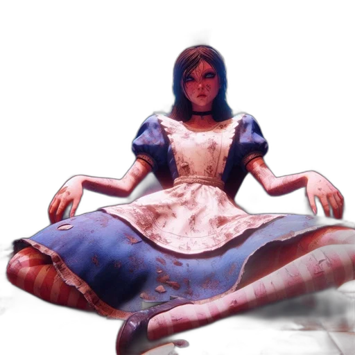 dress, creature, face, concept art transparent PNG cut-out