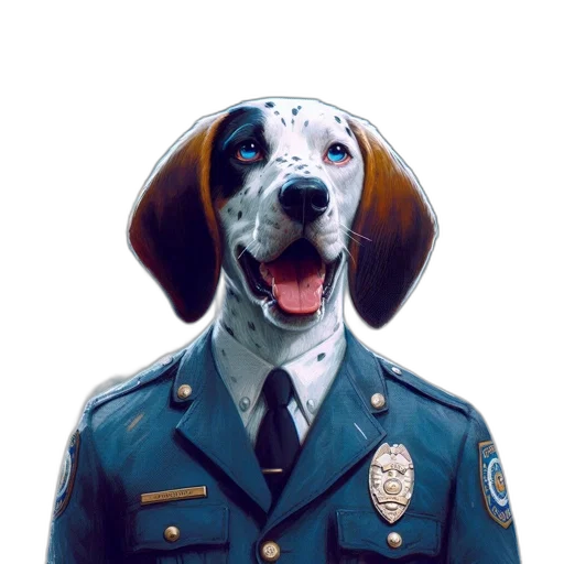 staff, animal, jacket, face transparent PNG cut-out