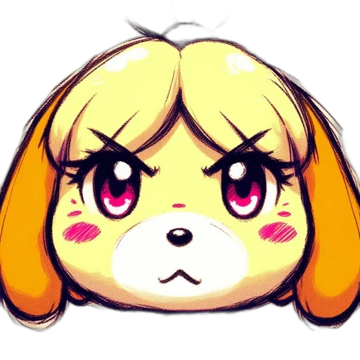 staff, face, animal, creature transparent PNG cut-out