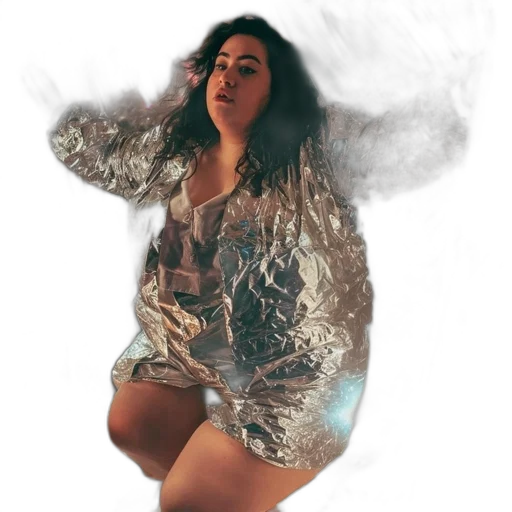 jacket, dress, creature, concept art transparent PNG cut-out