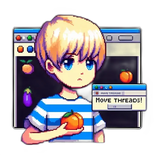 pixel art, vaporwave, anime, cartoon transparent PNG cut-out
