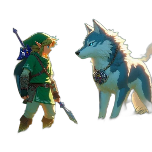 concept art, fantasy art, pixel art, watercolor transparent PNG cut-out