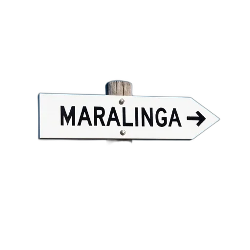 3d render, white, sign, black transparent PNG cut-out