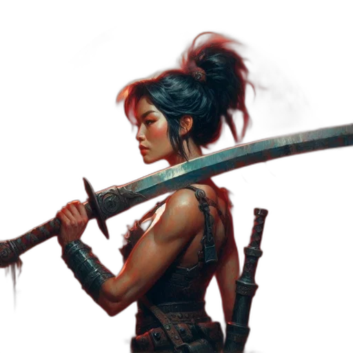 weapon, sword, staff, concept art transparent PNG cut-out
