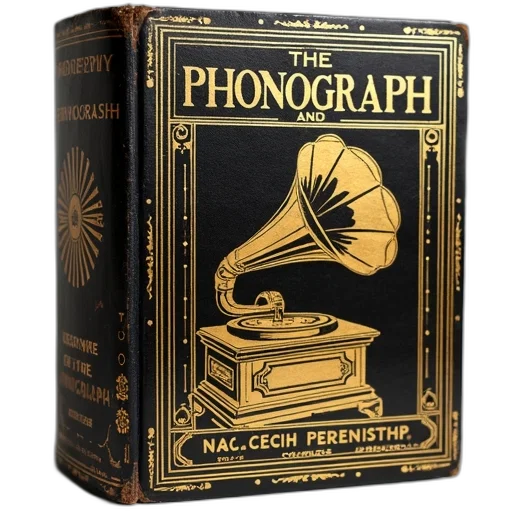 cover, book, titled, phonograph transparent PNG cut-out