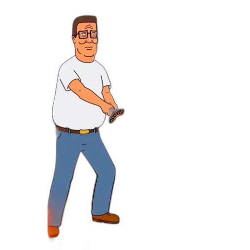 staff, weapon, shoes, jacket transparent PNG cut-out