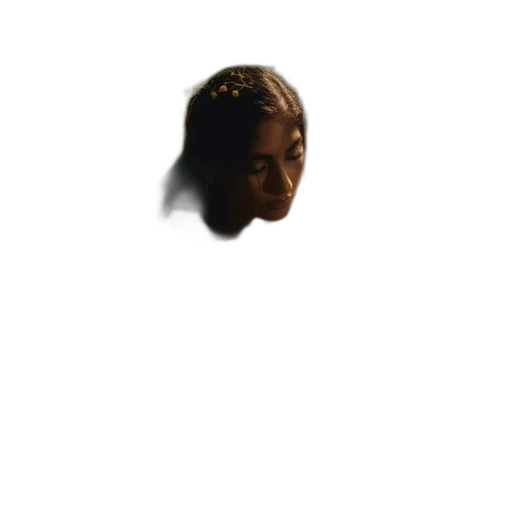 face, mask, hair, staff transparent PNG cut-out