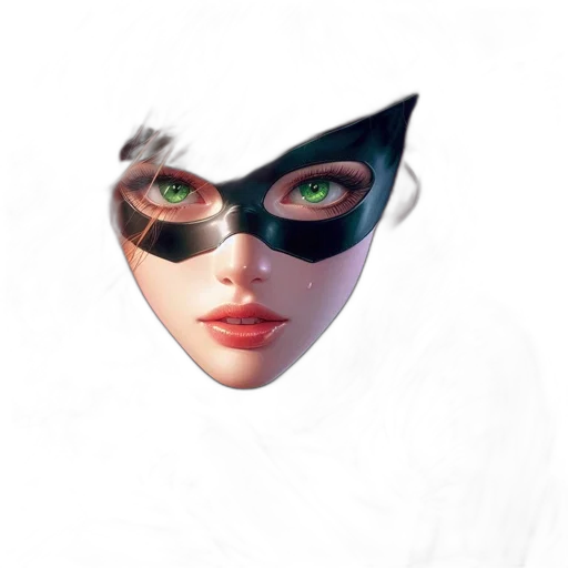 mask, face, jewelry, creature transparent PNG cut-out