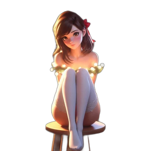 dress, staff, crown, jewelry transparent PNG cut-out