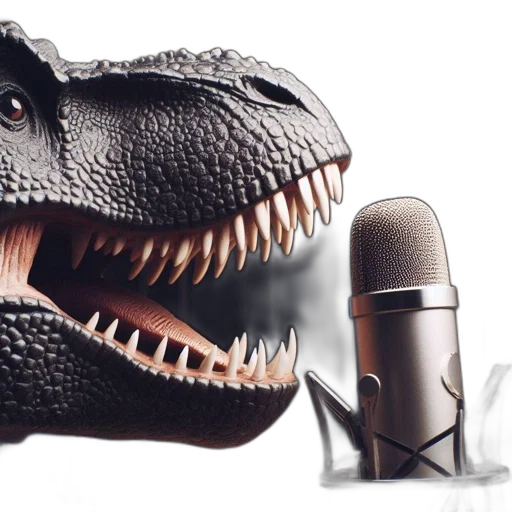 3d render, concept art, photorealistic, tyrannosaurus transparent PNG cut-out