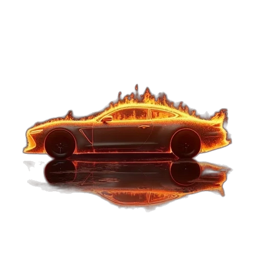 car, crown, dragon, shoes transparent PNG cut-out