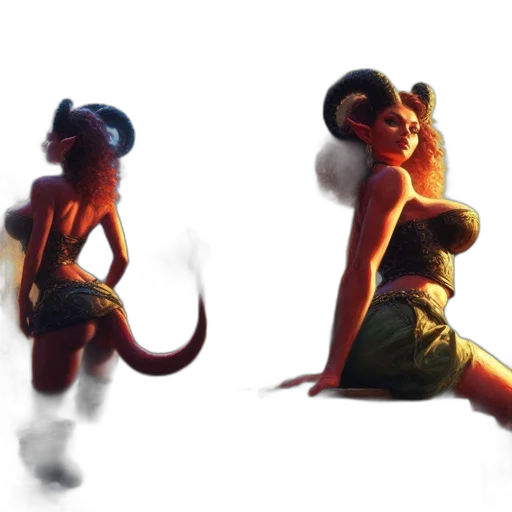 creature, concept art, 3d render, fantasy art transparent PNG cut-out