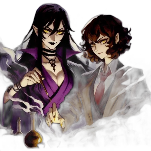 concept art, fantasy art, pixel art, comic book art transparent PNG cut-out