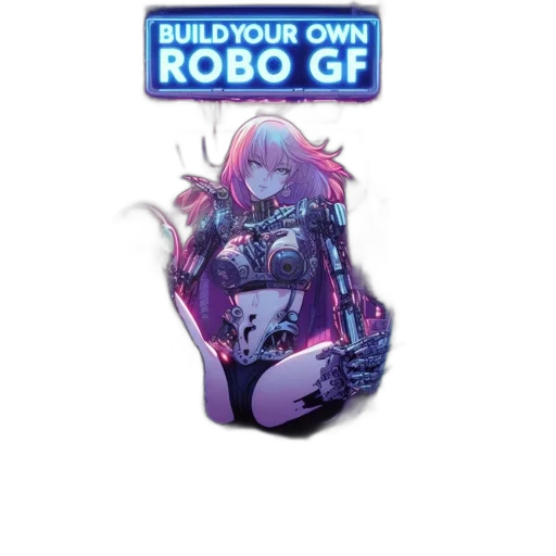 robot, jewelry, cyberpunk, concept art transparent PNG cut-out