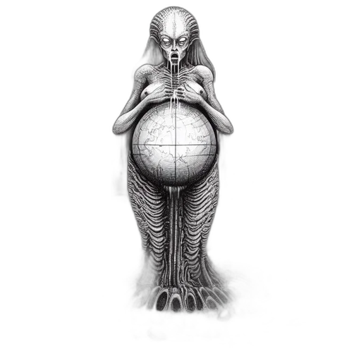 creature, animal, dress, robot transparent PNG cut-out