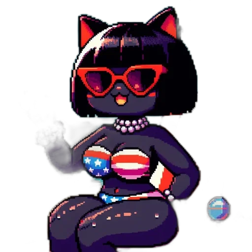 dress, pixel art, concept art, cartoon transparent PNG cut-out