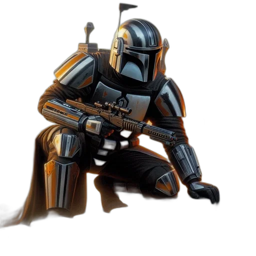 robot, weapon, staff, sword transparent PNG cut-out