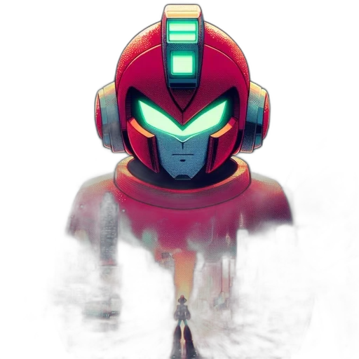 robot, mask, face, creature transparent PNG cut-out