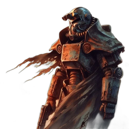 robot, mask, creature, concept art transparent PNG cut-out